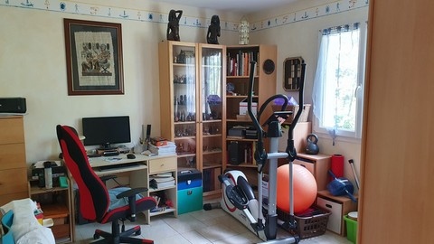 chambre, bureau ou salle de sport